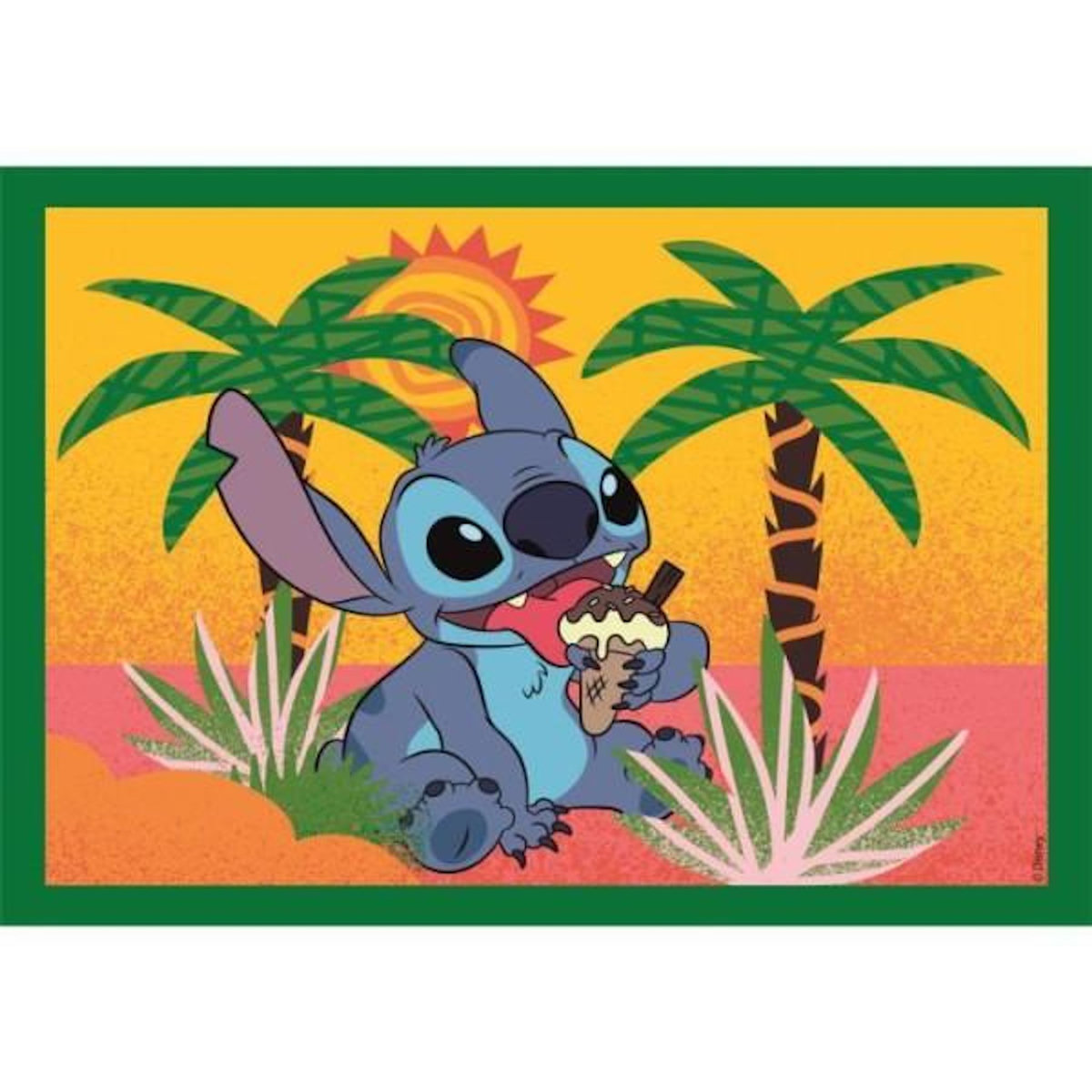 CLEMENTONI CLEMENTONI - Puzzle 4 en 1 - Stitch