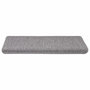 Voir la diapositive 4 : VIDAXL Tapis d'escalier autocollants 15 pcs 65x21x4 cm Argente