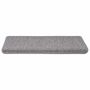Voir la diapositive 4 : VIDAXL Tapis d'escalier autocollants 15 pcs 65x21x4 cm Argente