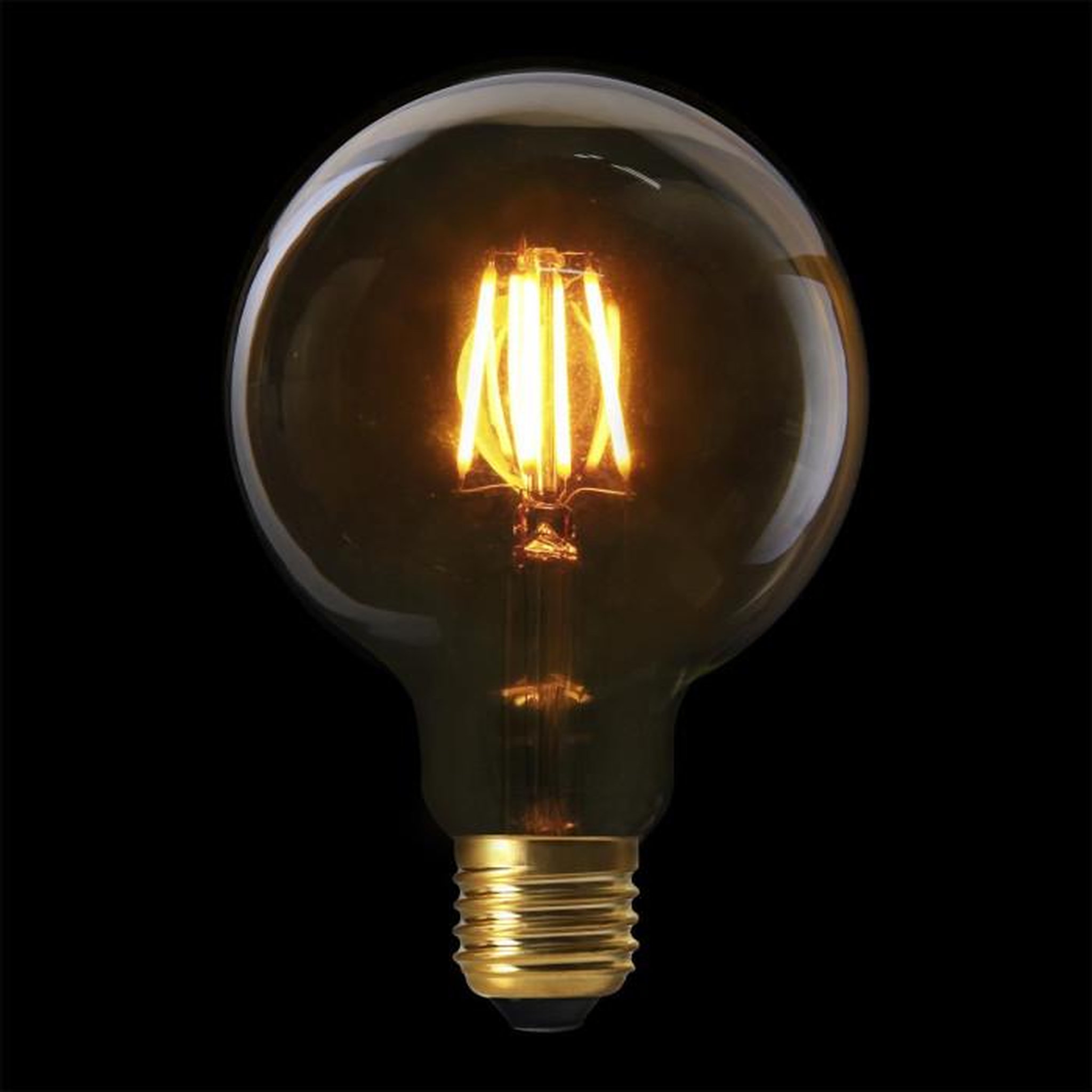 Voir la diapositive 3 : Paris Prix Ampoule G95 Filaments LED  Droit  2W Transparent