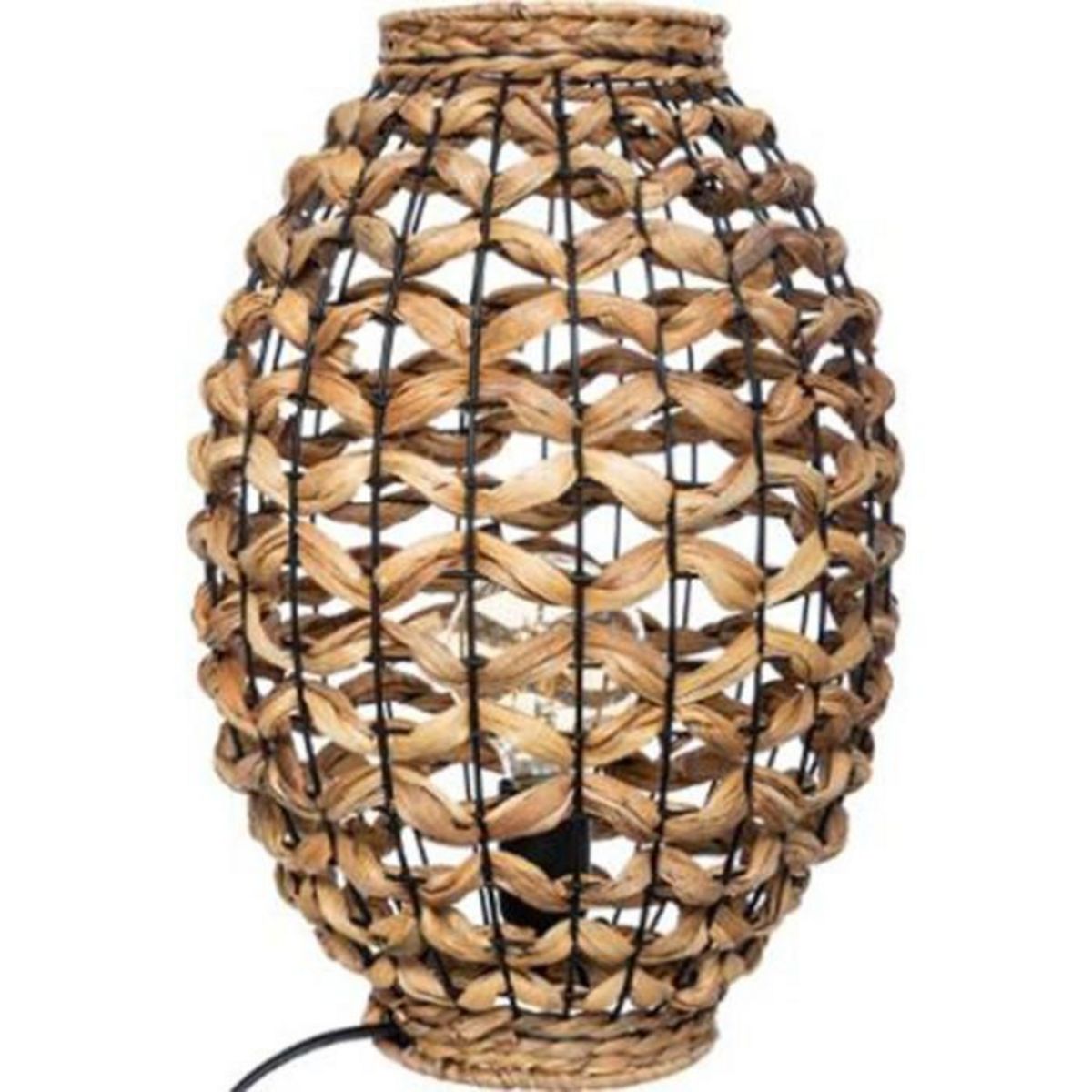 ATMOSPHERA Lampe à Poser Déco  Jacinthe  40cm Naturel