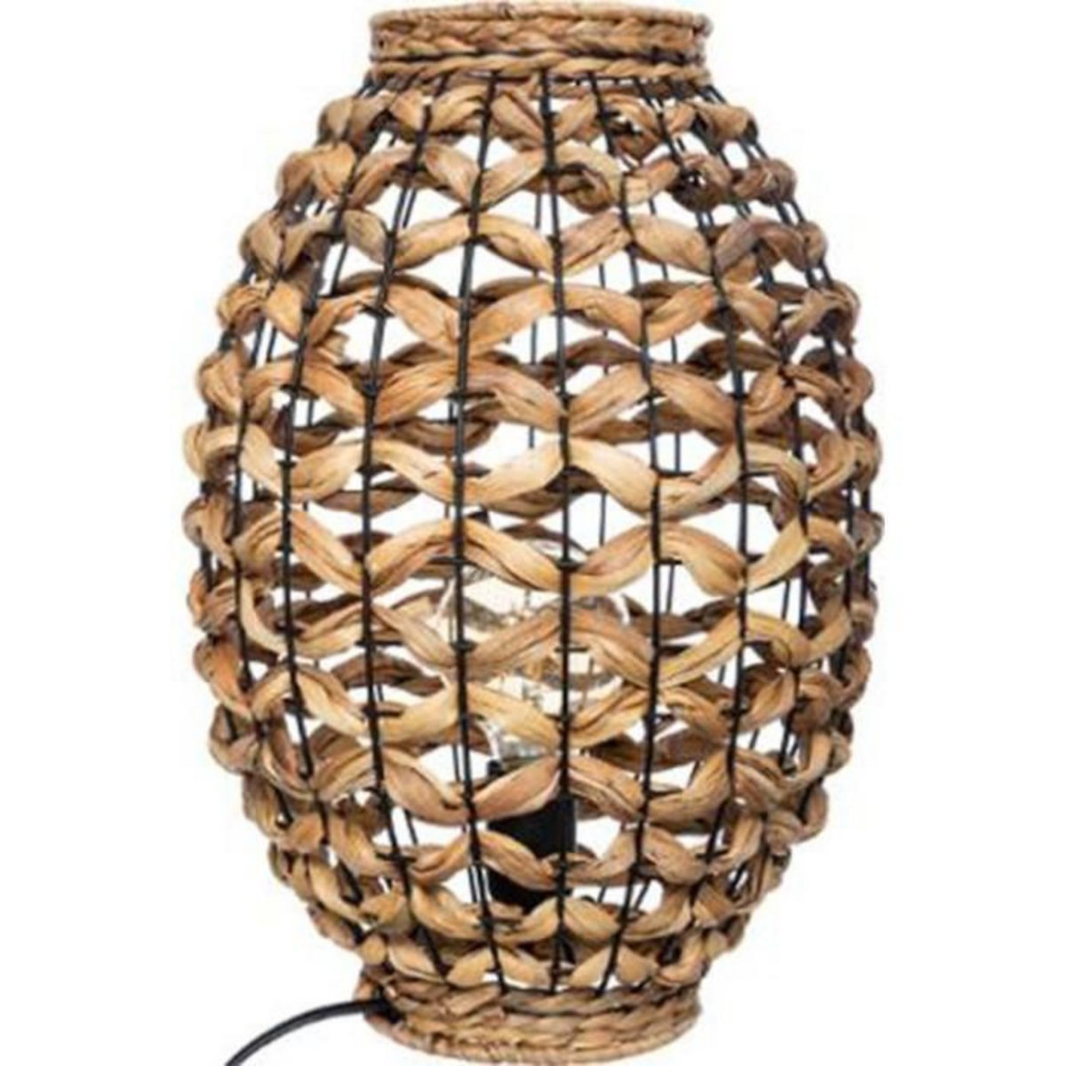 ATMOSPHERA Lampe à Poser Déco  Jacinthe  40cm Naturel