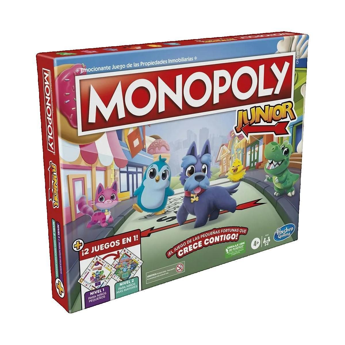 MONOPOLY Jeu de société Hasbro Monopoly Junior Multicolore