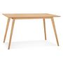 Voir la diapositive 1 : Paris Prix Table de Repas Scandinave  Gino  120cm Naturel