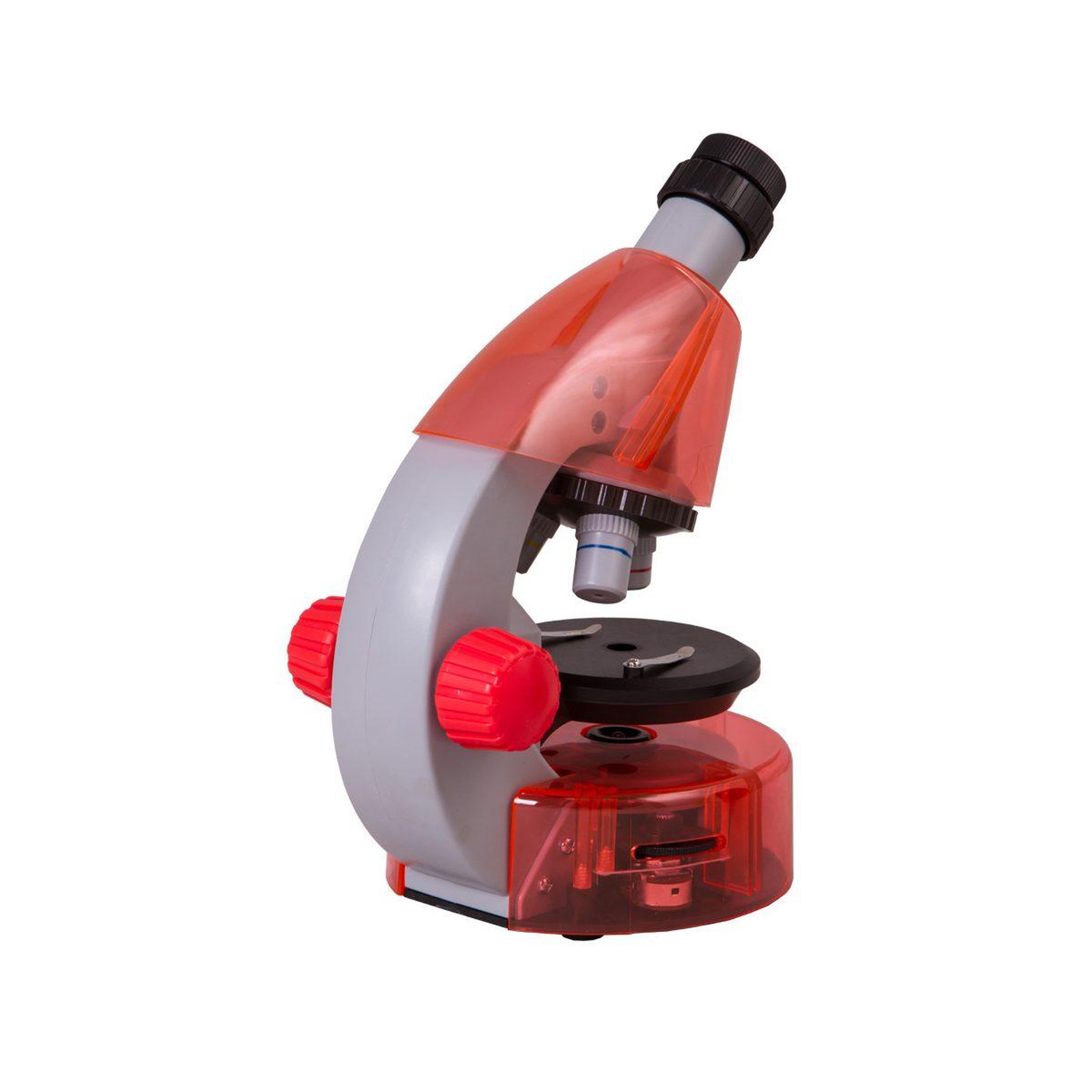 Voir la diapositive 2 : LEVENHUK Microscope  labzz m101 orange (en)