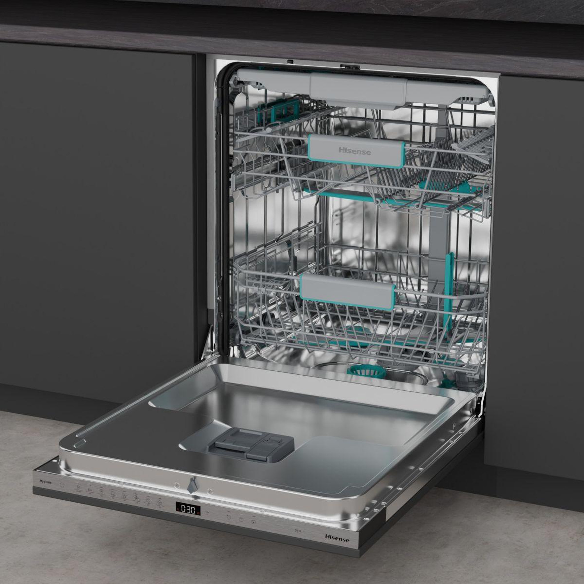 Voir la diapositive 2 : Hisense Lave vaisselle encastrable HV16A