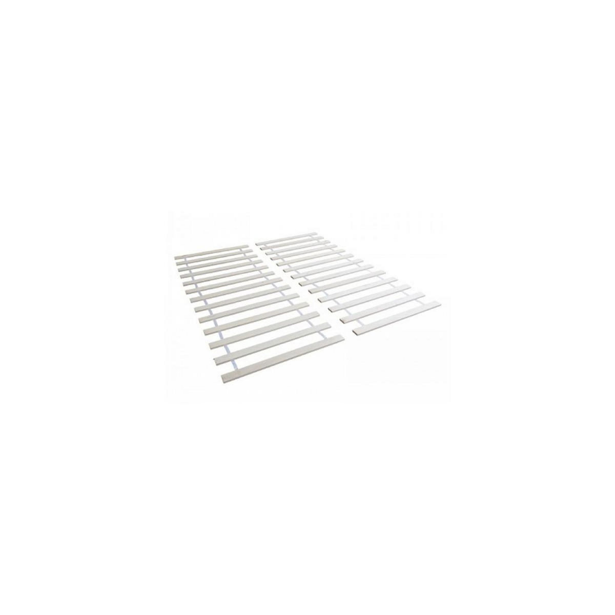 HomeStyle4U Sommier a lattes 140 x 200 en bois massif de pin 13 lattes