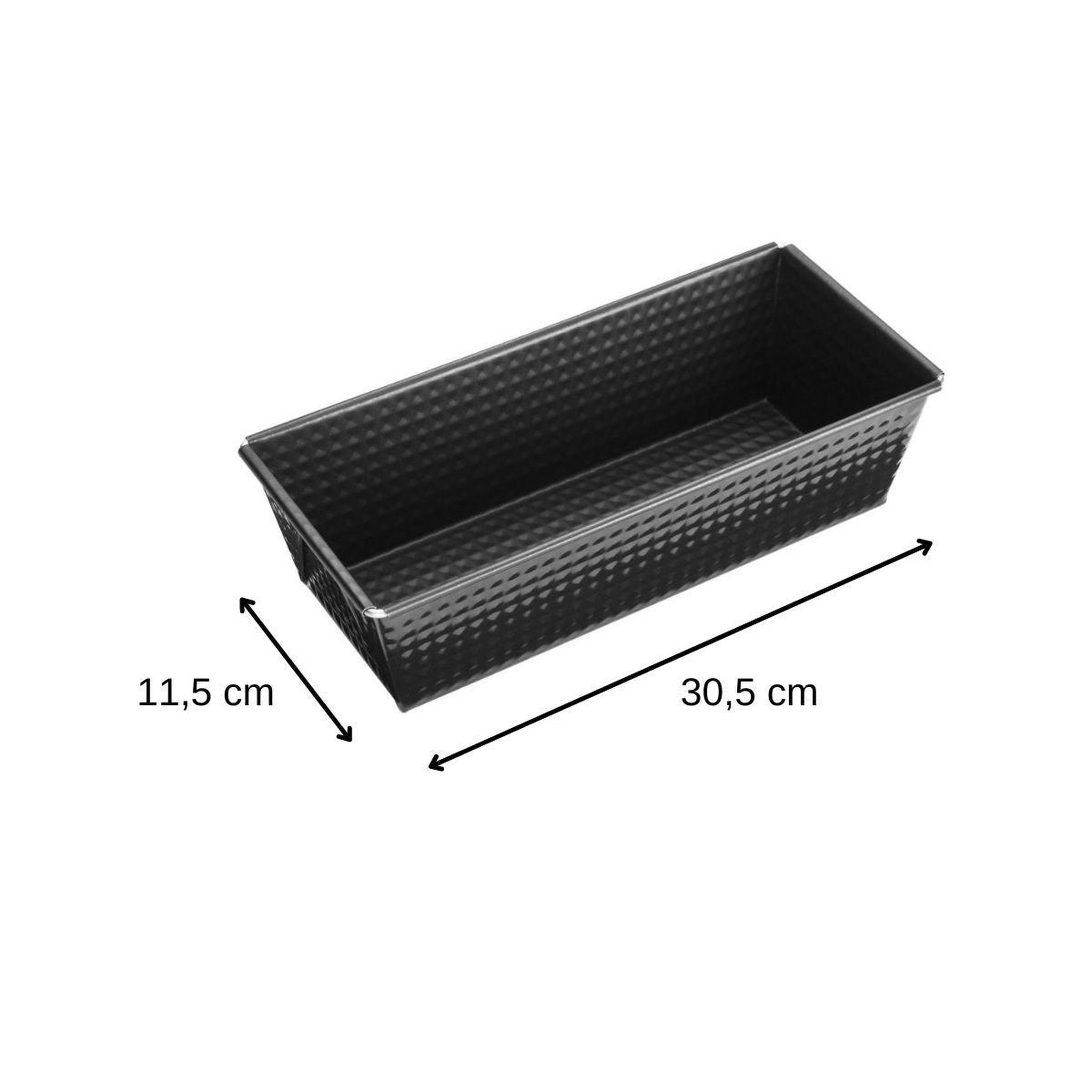 Voir la diapositive 3 : ZENKER Lot de 2 moules à cake 30,5 cm zenker black metallic