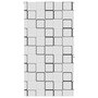 Voir la diapositive 2 : VIDAXL Store enrouleur de douche 130x240 cm largeur du tissu 126 cm