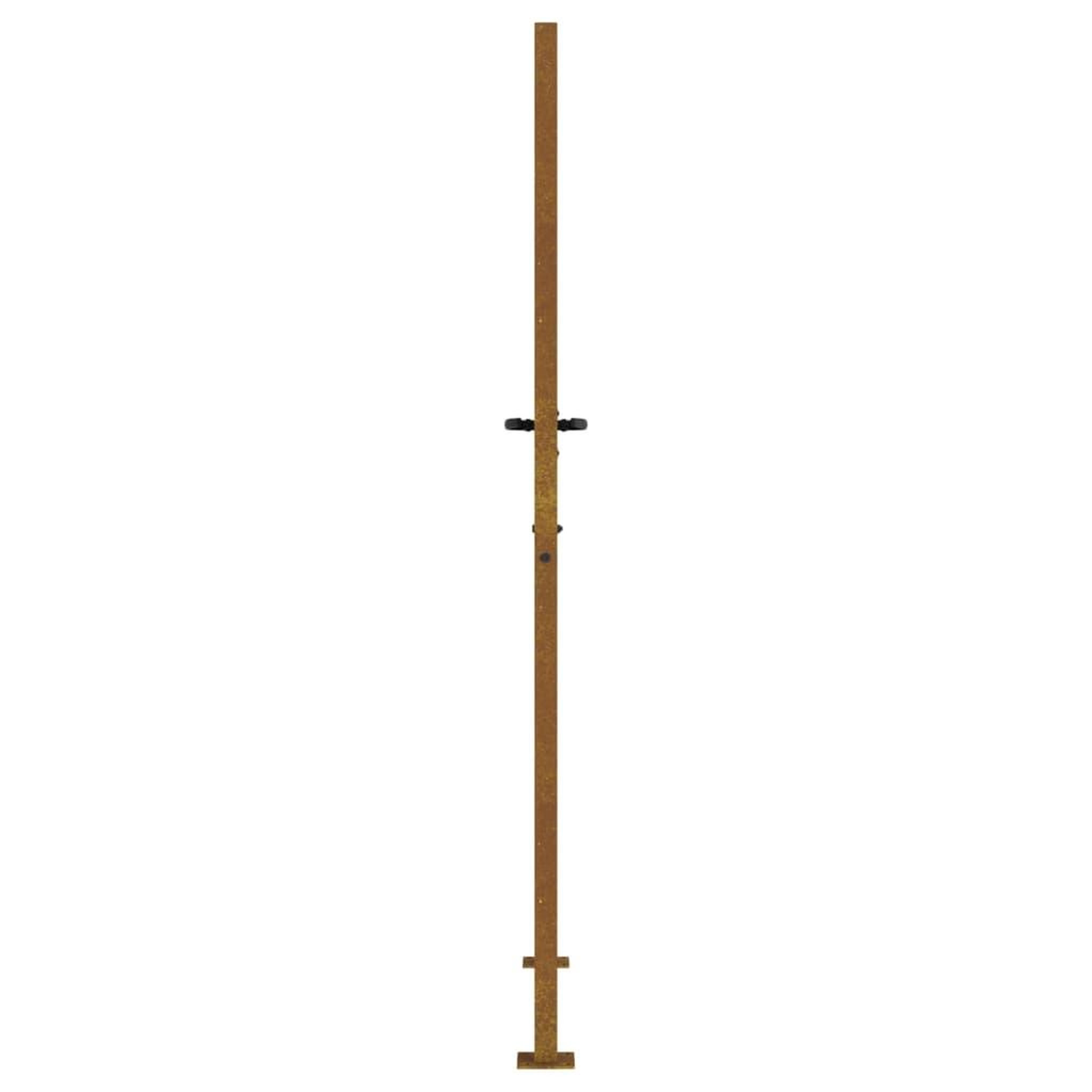 Voir la diapositive 5 : VIDAXL Portail de jardin 105x205 cm acier corten