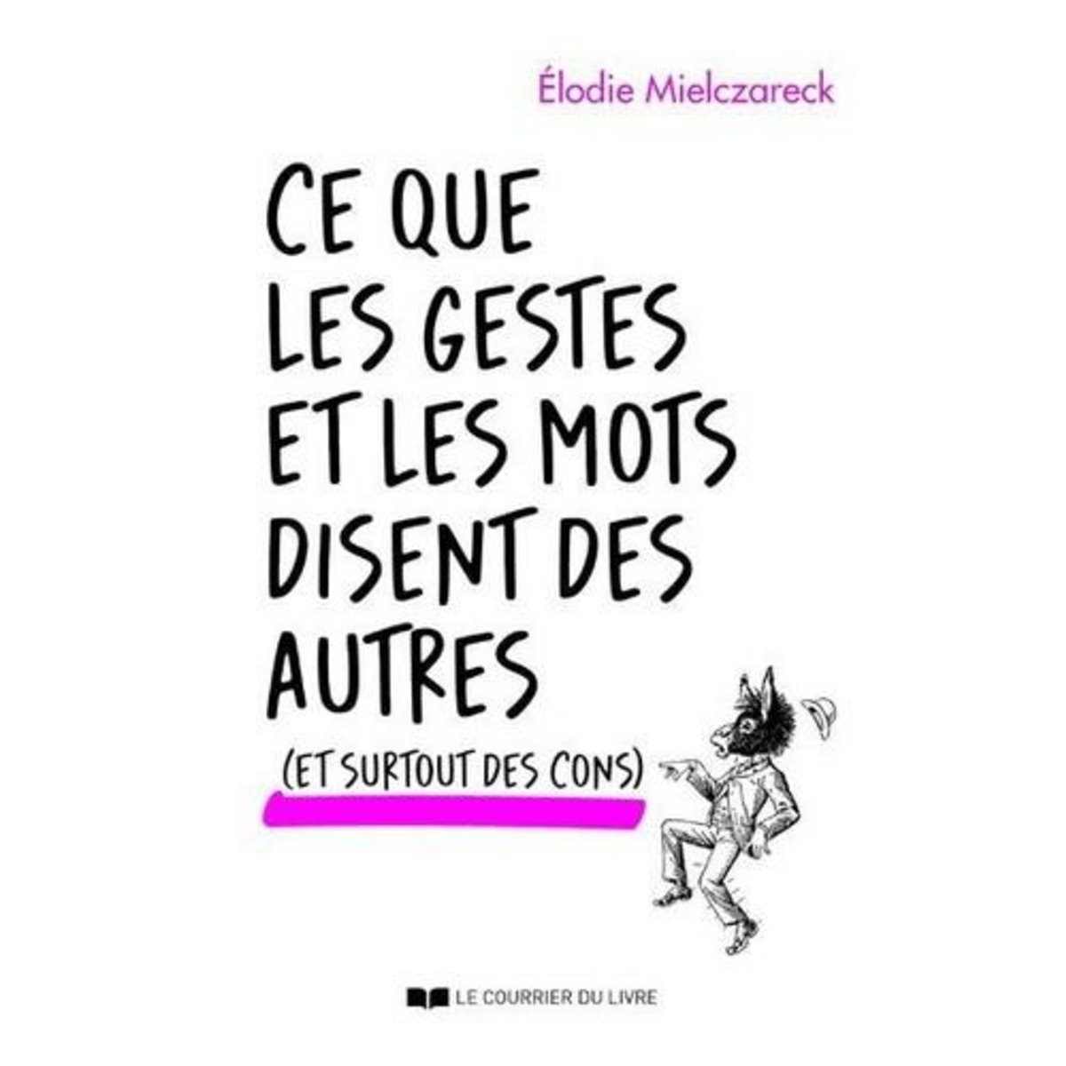 CE QUE LES MOTS ET LES GESTES DISENT DES AUTRES (ET SURTOUT DES CONS), Mielczareck Elodie