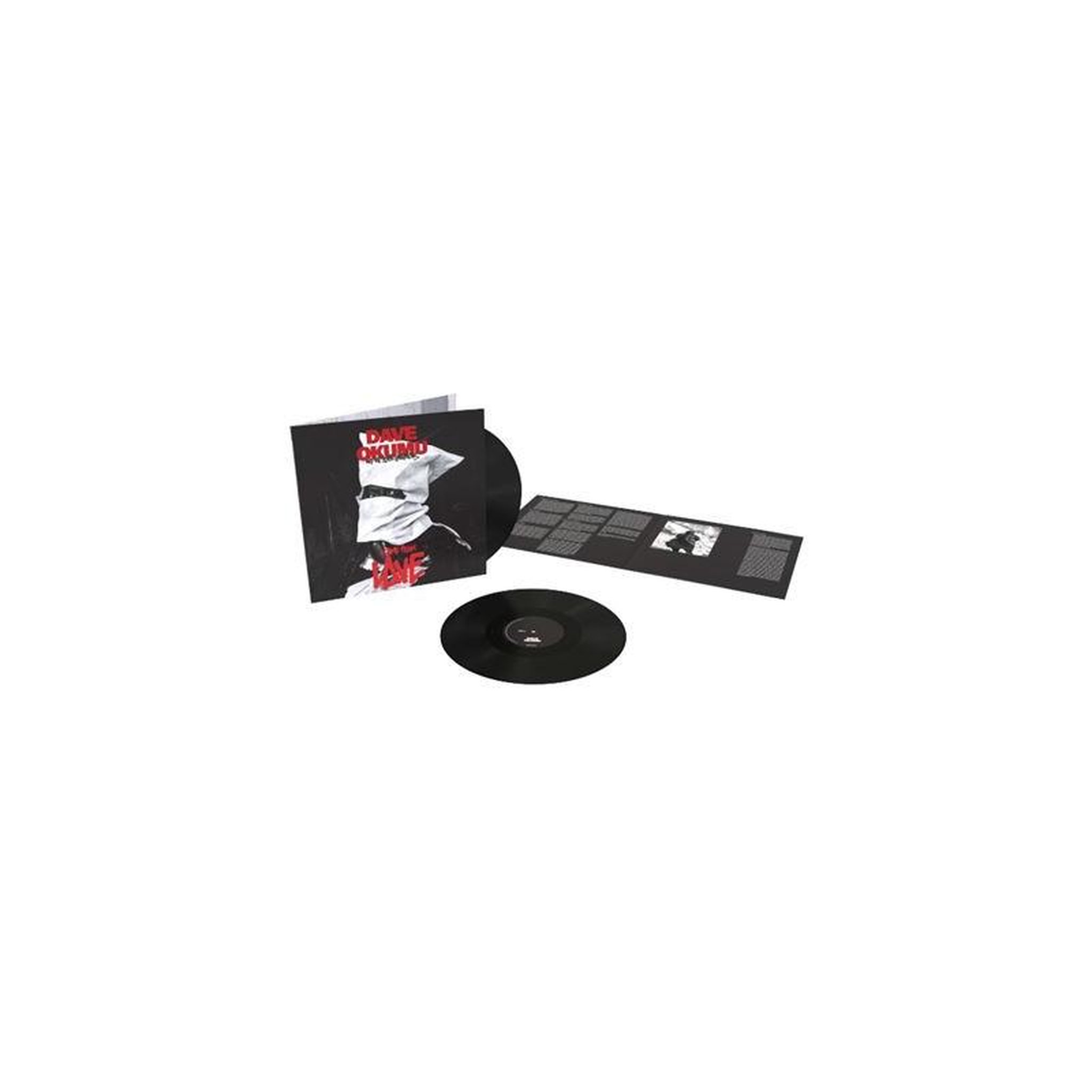 Vinyle noir « i came from love » avec pochette imprimée