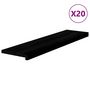 Voir la diapositive 2 : VIDAXL Marches d'escalier 20 pcs marron fonce 100x30x2 cm chene massif