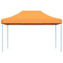 Voir la diapositive 3 : VIDAXL Tente de reception pliable escamotable orange 440x292x315 cm