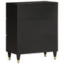 Voir la diapositive 5 : VIDAXL Armoire laterale 60x33x75 cm bois massif de manguier