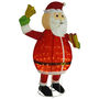 Voir la diapositive 3 : VIDAXL Decoration de Noël Figurine Pere Noël LED Tissu de luxe 180 cm