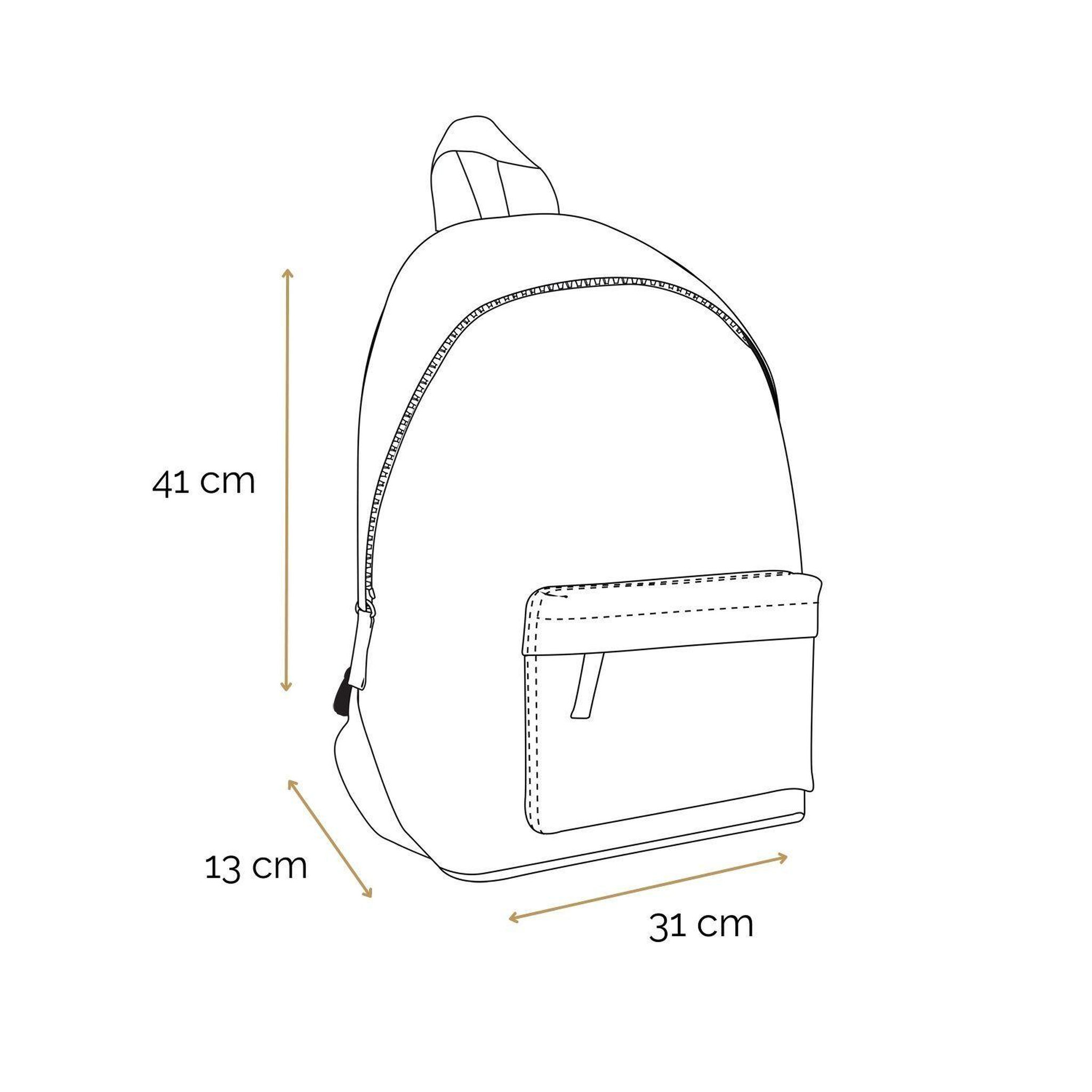 Voir la diapositive 5 : Bagtrotter BAGTROTTER Sac à dos 1 compartiment Harry Potter Noir Château