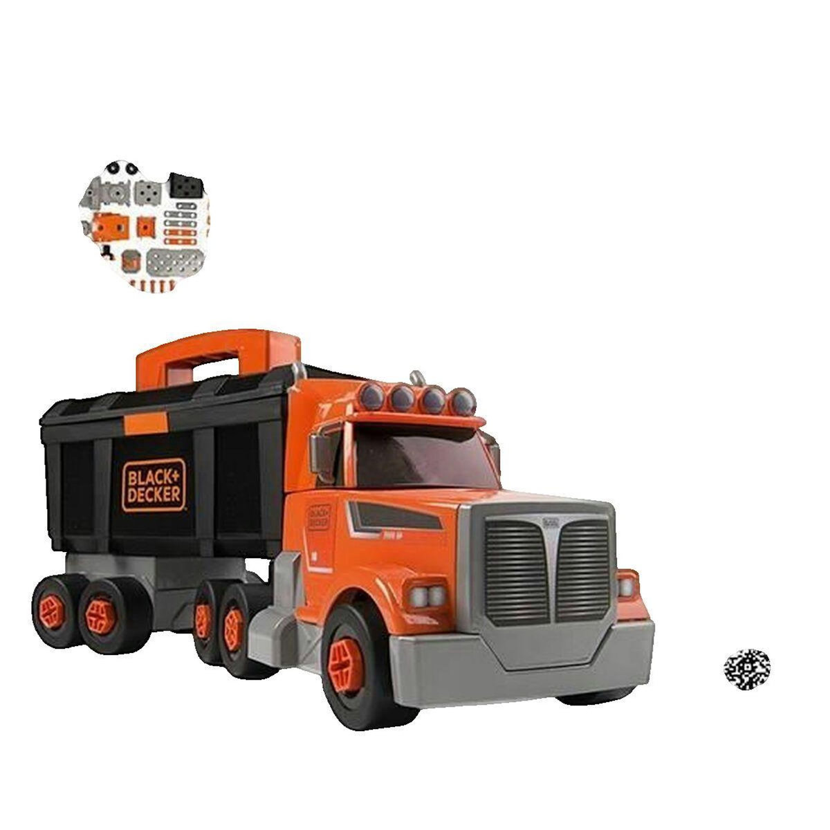 SMOBY Camion bricolage SMOBY BLACK + DECKER avec plus de 60 accessoires