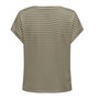 Voir la diapositive 2 : Only T-Shirt Kaki/Doré Femme Only Karla