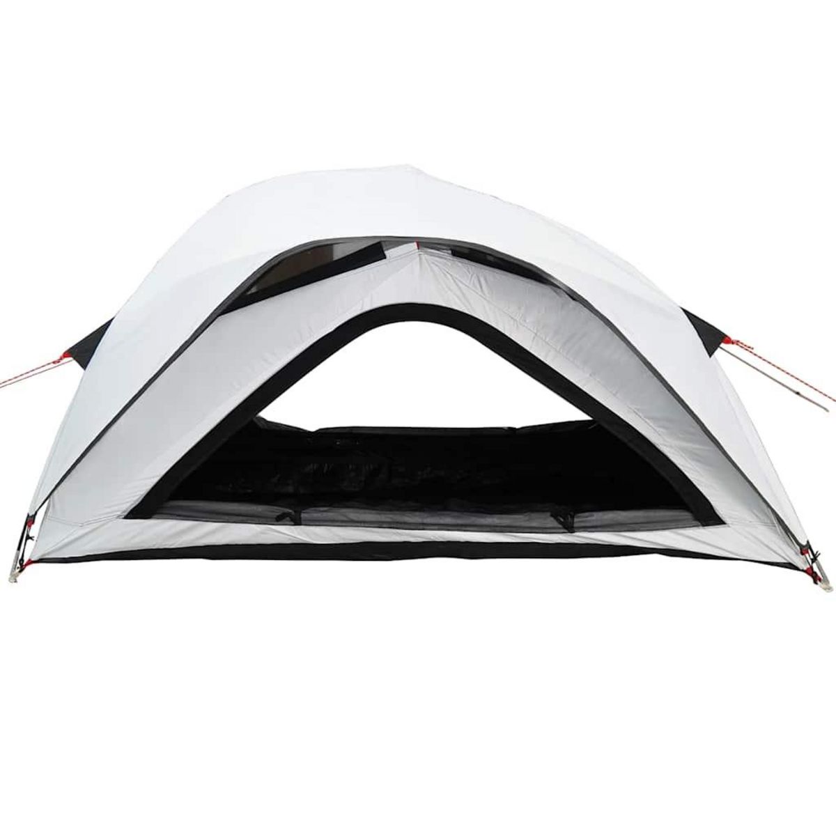 VIDAXL Tente de camping 1 personnes blanc tissu occultant impermeable