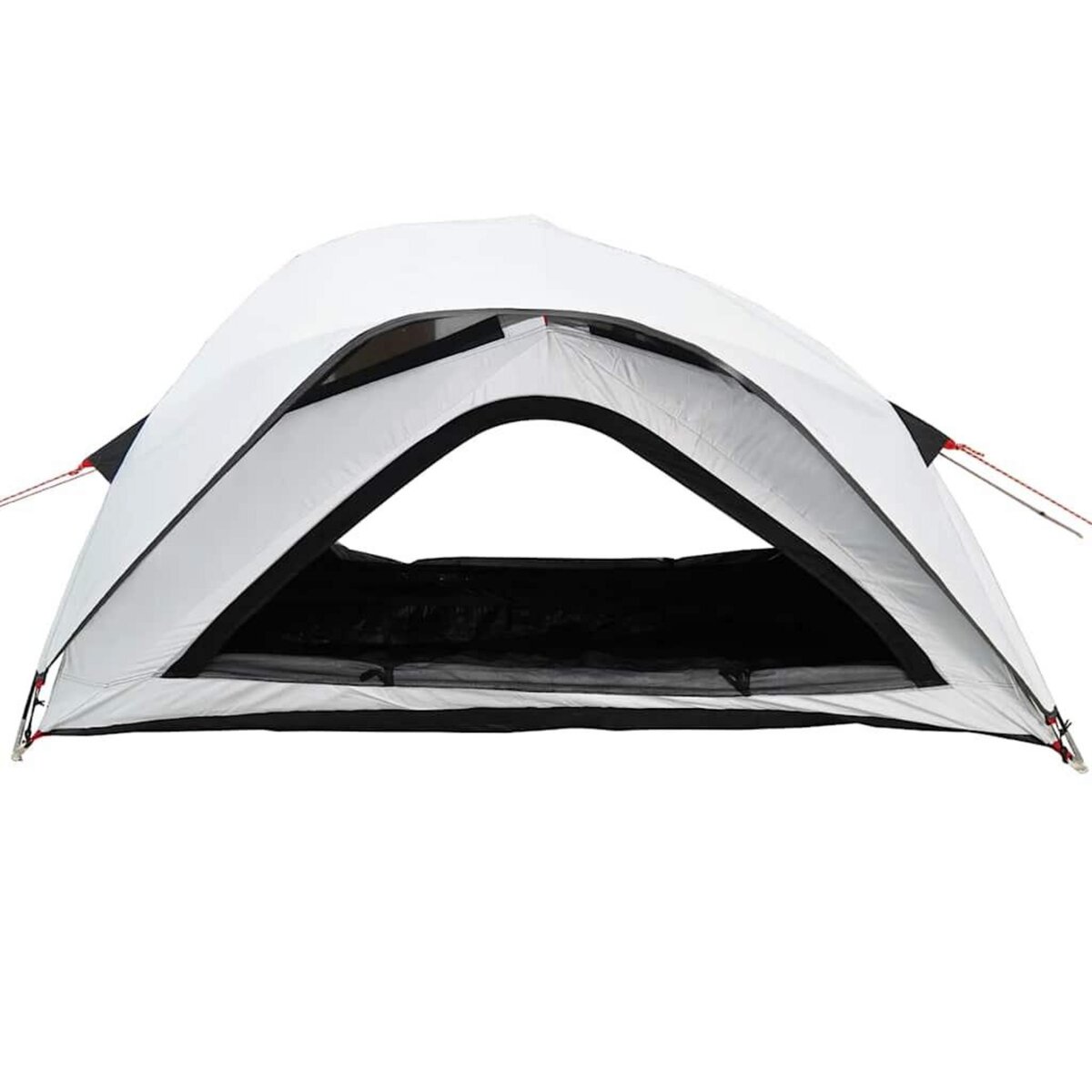 VIDAXL Tente de camping 1 personnes blanc tissu occultant impermeable