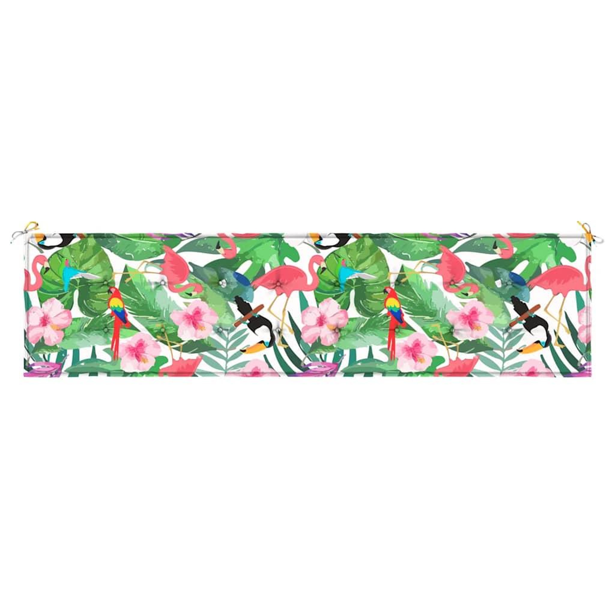 Voir la diapositive 4 : VIDAXL Coussin de banc de jardin multicolore 200x50x3 cm tissu