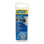 Rapid Lot de 25 oeillets acier Diam.12 RAPID
