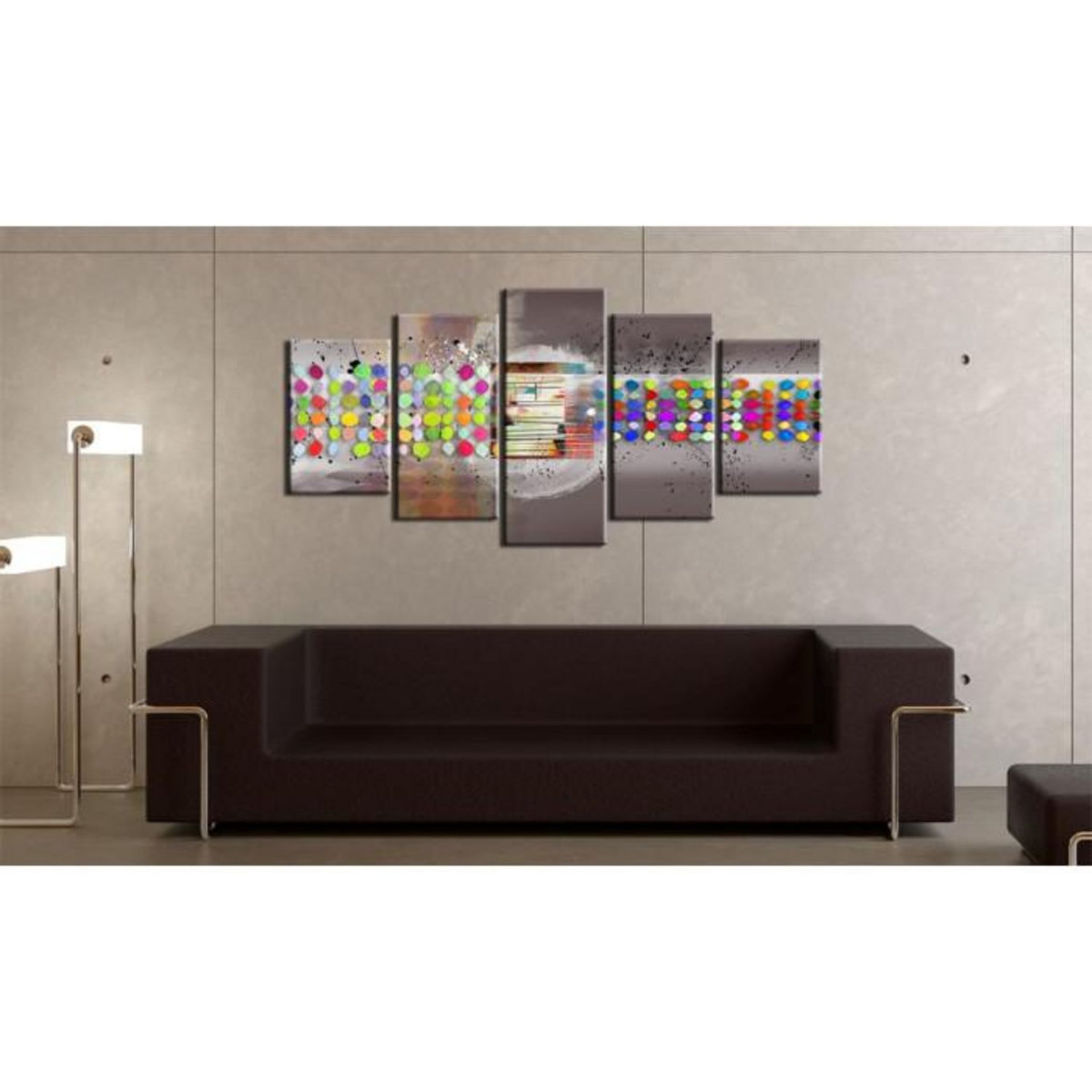 Paris Prix Tableau Imprimé  Abstrait Pois