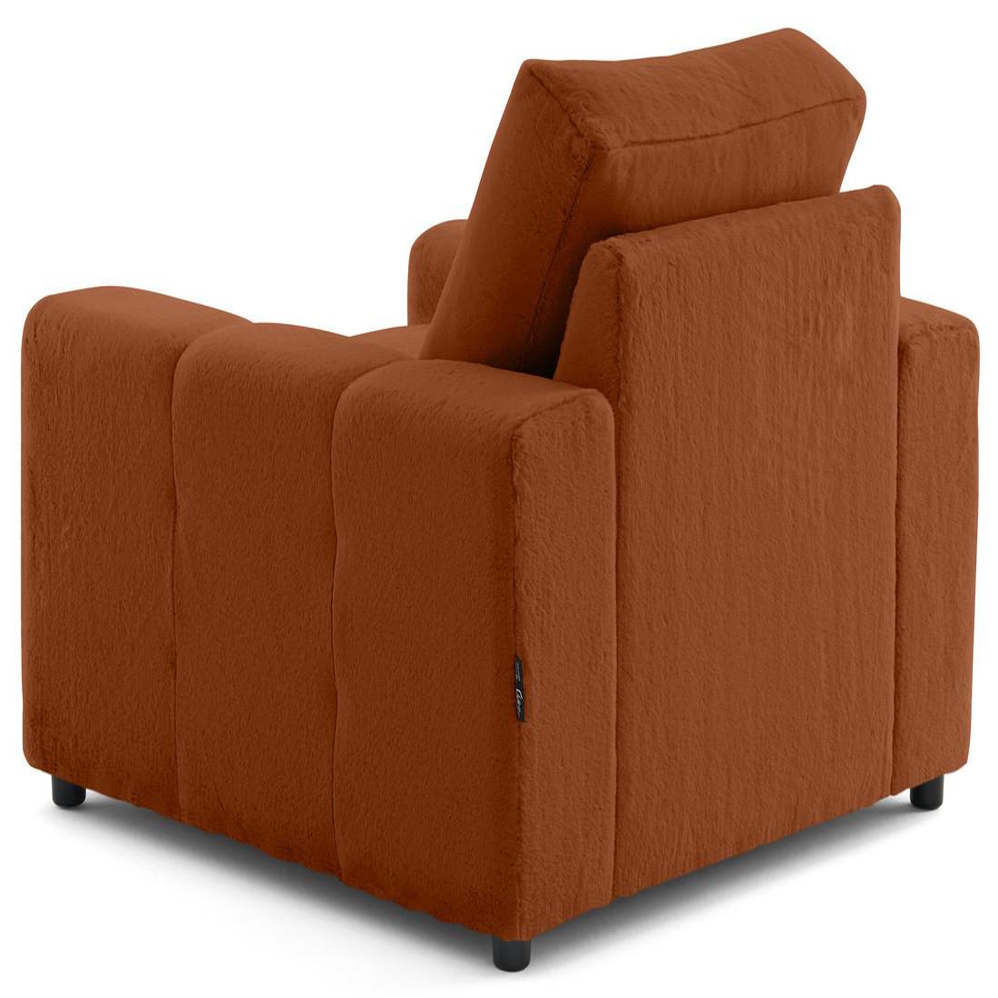 Voir la diapositive 3 : LISA DESIGN Crocus - fauteuil en fausse fourrure