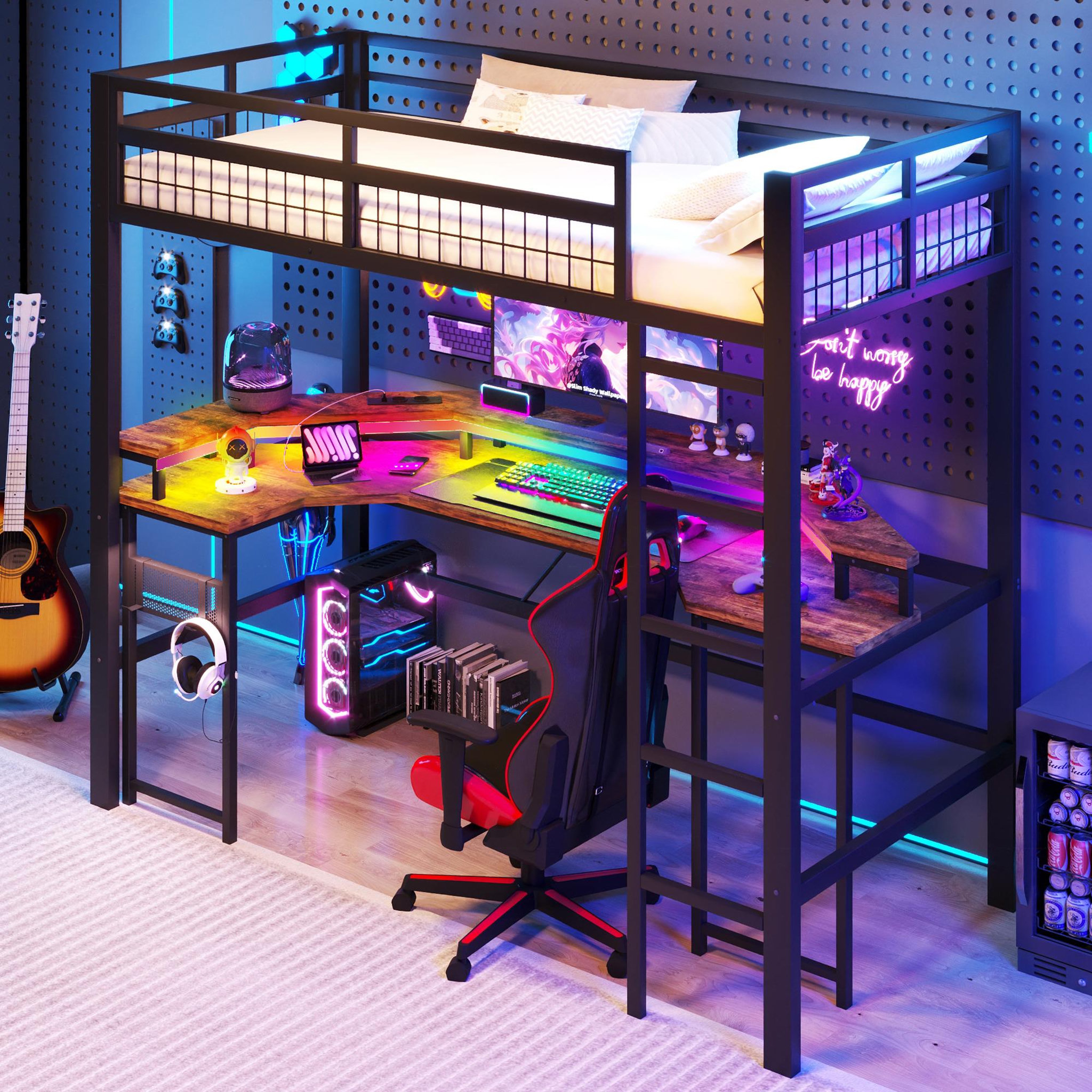 Voir la diapositive 5 : MERAX Lit mezzanine