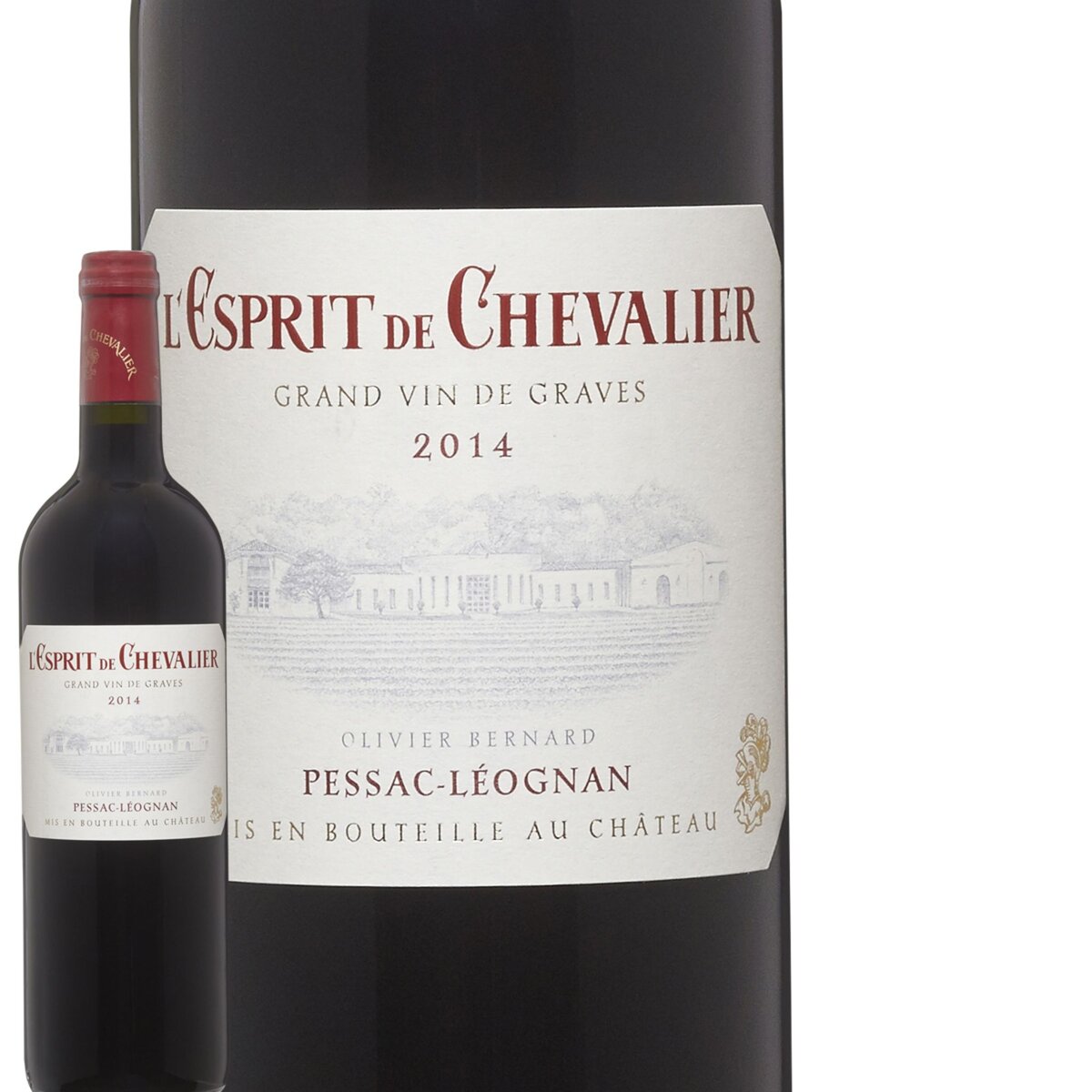 L'Esprit de Chevalier Pessac-Léognan Second Vin Rouge 2014