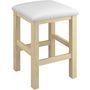Voir la diapositive 4 : Ensemble coiffeuse d'angle GIRLY + tabouret SIT 