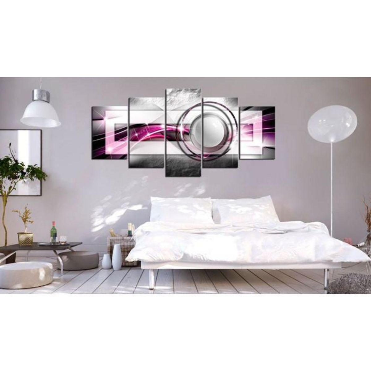 Paris Prix Tableau Imprimé  Modern : Pink