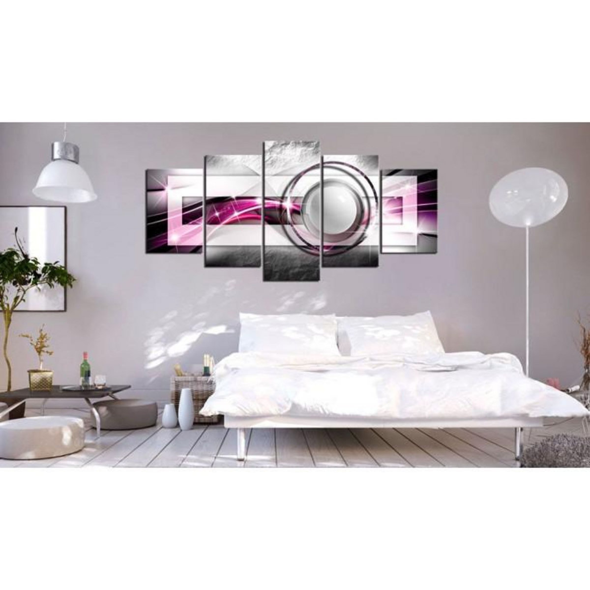 Paris Prix Tableau Imprimé  Modern : Pink