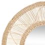 Voir la diapositive 3 : ATMOSPHERA Miroir rond seagrass Fleur D58