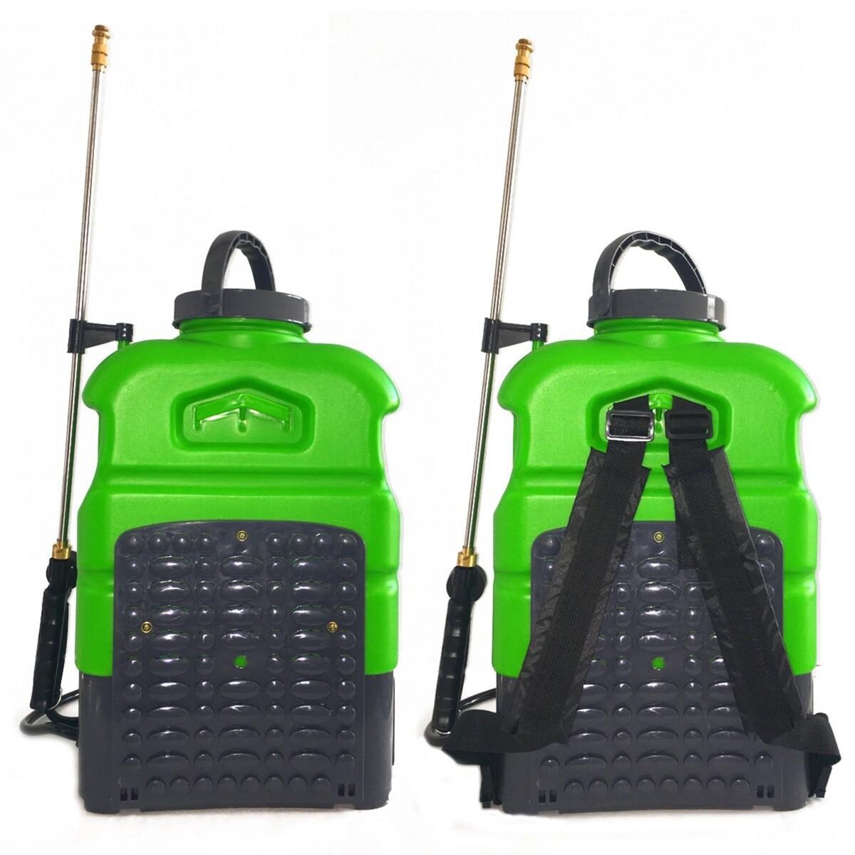 Iris Pulvérisateur Electrique à Batterie 16L Batterie lithium 12V 8 Ah Chargeur + 3 buses + Manomètre IRIS GARDEN