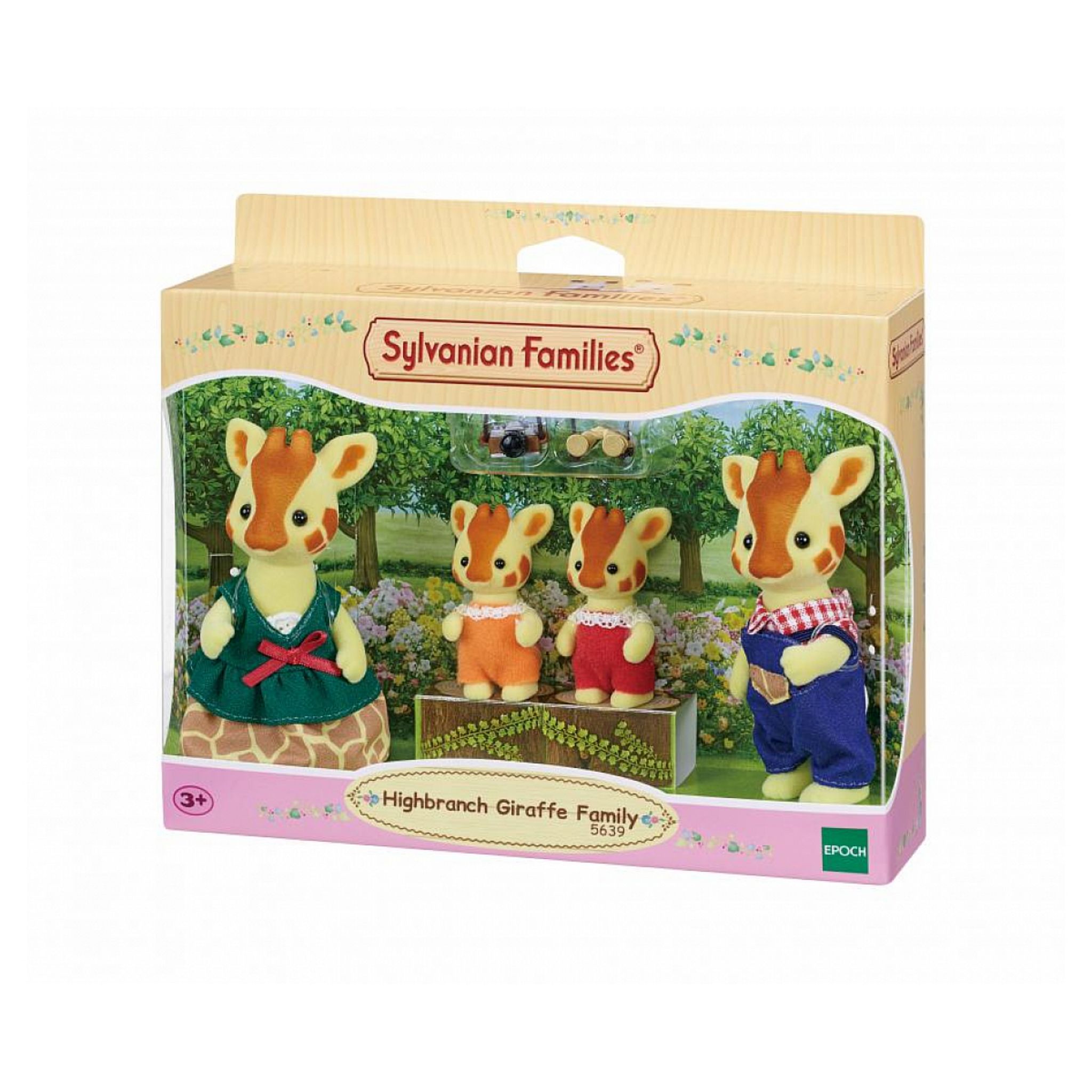 Sylvanian Families 5639 La famille girafe pas cher - Auchan.fr