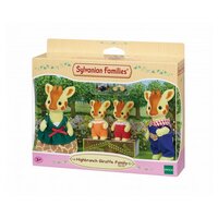 Sylvanian Families 5372 : La famille lapin caramel - Jeux et jouets  Sylvanian Families - Avenue des Jeux