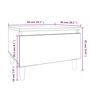 Voir la diapositive 6 : VIDAXL Table d'appoint Noir 50x46x35 cm Bois d'ingenierie