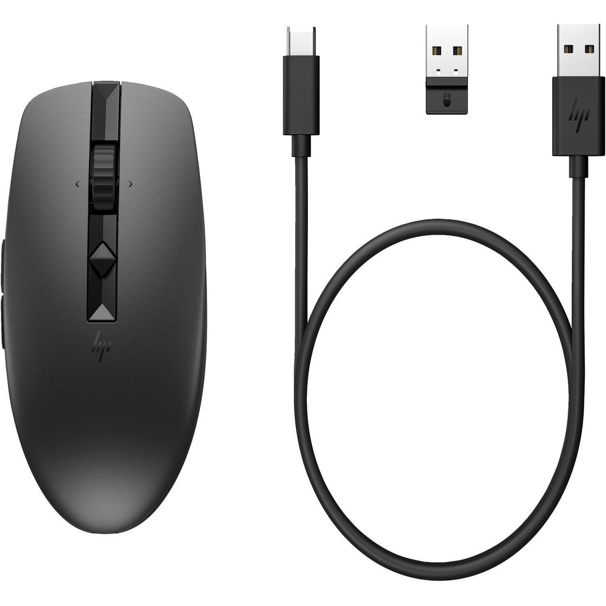 Voir la diapositive 2 : HP Hp 715 rechargeable multi-device mouse souris ambidextre rf sans fil + bluetooth 3000 dpi