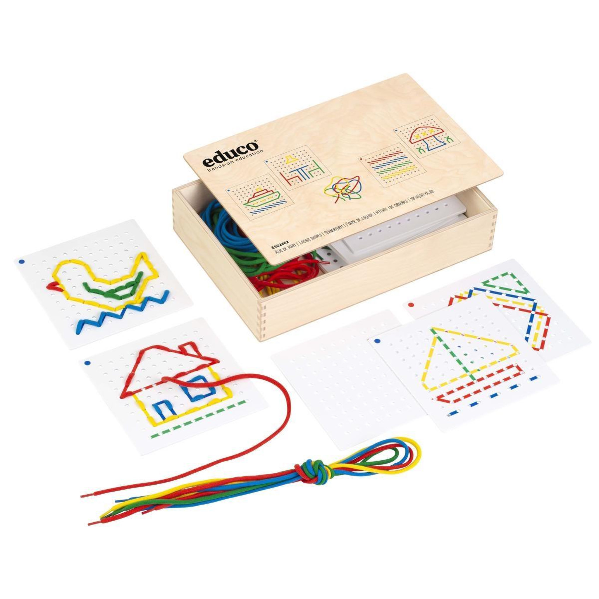 EDUCO Vetrovorm - formes à enfiler