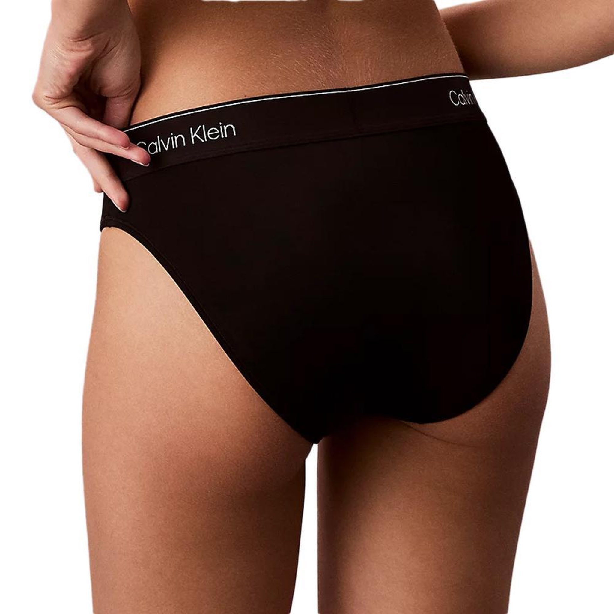 Voir la diapositive 2 : CALVIN KLEIN JEANS Bas de Maillots de bain Noir Calvin Klein Jeans Bikini