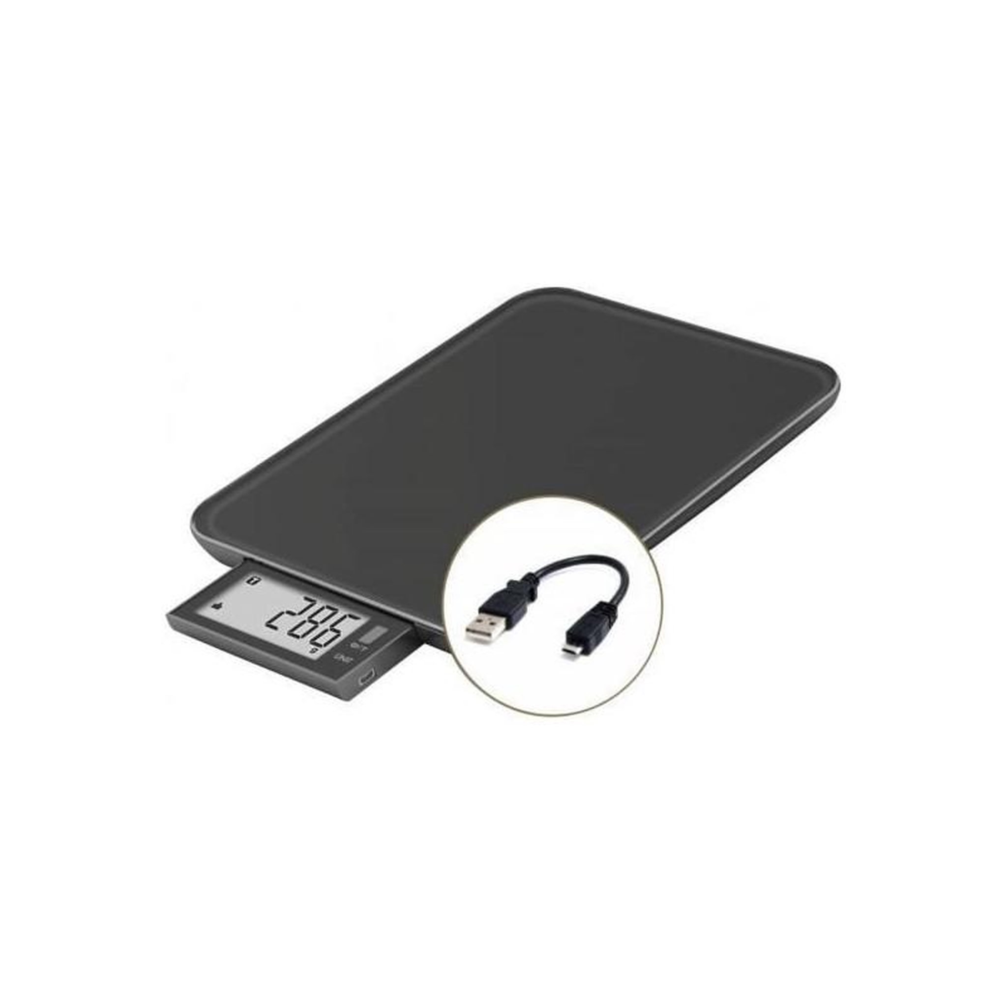 LITTLE BALANCE Balance culinaire - Slide 10 - Noir - USB - Réparable