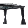 Voir la diapositive 3 : HESPERIDE Tonnelle de jardin en aluminium Belize - 3 x 3,6 m - Hespéride