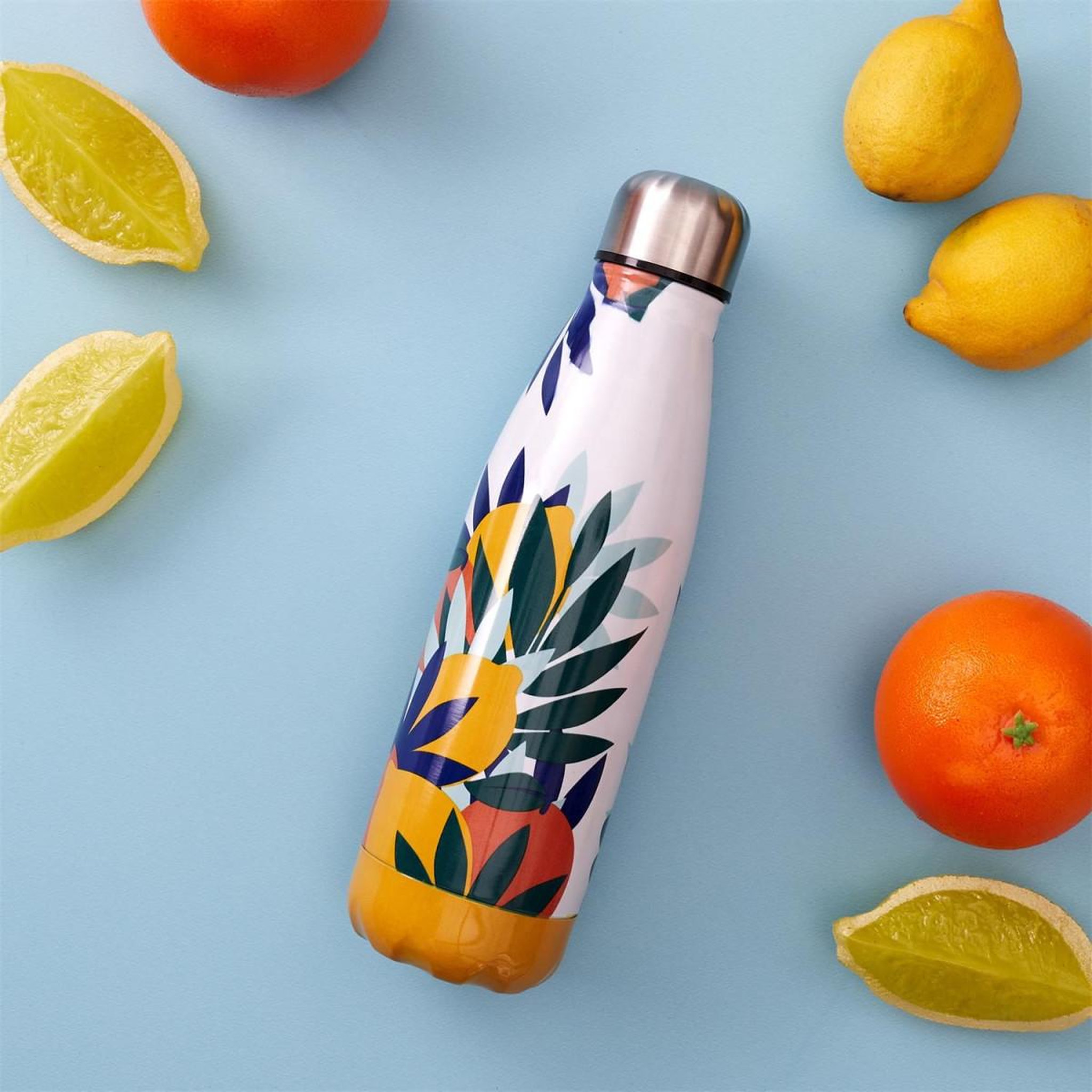 Voir la diapositive 2 : COOK CONCEPT Bouteille Isotherme Imprimé  Rio  50cl Multicolore