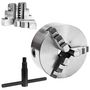 Voir la diapositive 2 : VIDAXL Mandrin de tour auto-centrant a 3 machoires 160 mm Acier