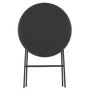 Voir la diapositive 2 : Paris Prix Table de Jardin Pliable  Elba  71cm Gris