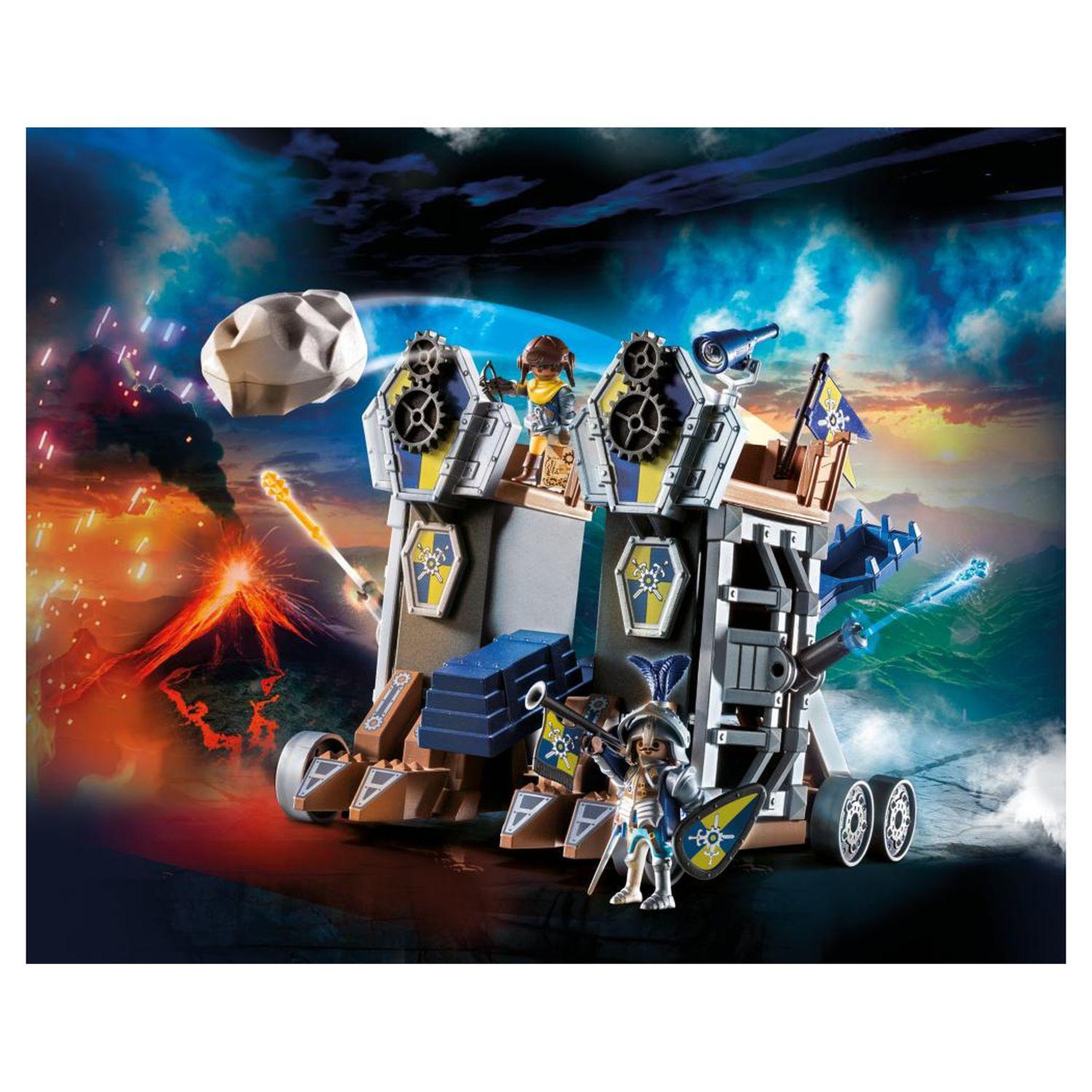 Voir la diapositive 3 : PLAYMOBIL 70391 - Novelmore - Tour d'attaque des chevaliers Novelmore
