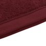 Voir la diapositive 3 : Lot de 2 gants de toilette uni en coton 600 g/m²