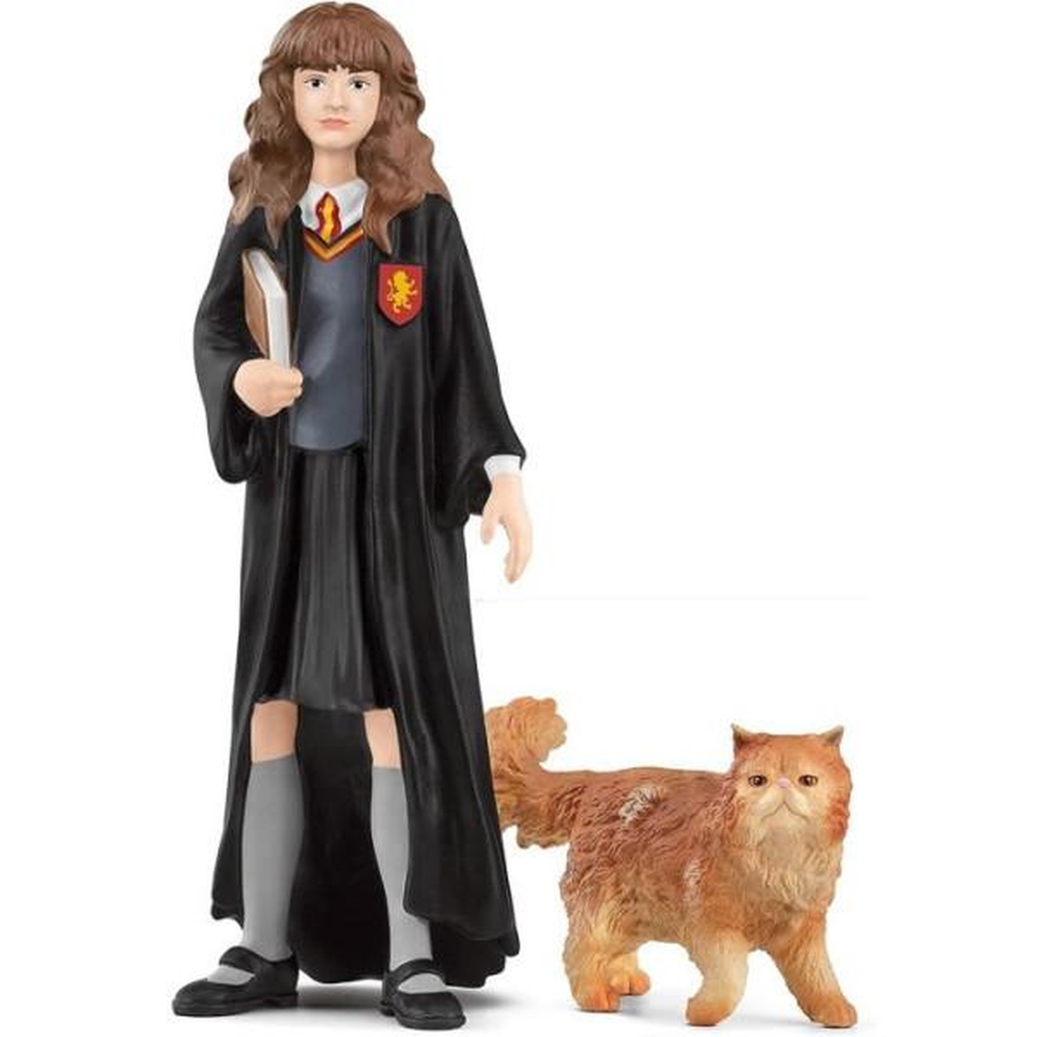 Voir la diapositive 2 : Schleich Figurine hermione et pattenrond, harry potter, pour enfants des 6 ans, schleich 42635 harry potter, univers wizarding world